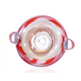The Chesire Cat Swirl - 19mm Male Bowl - Red New
