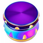 Mighty Morphin Purple Ranger - Four Part Grinder - 50MM - Rainbow New