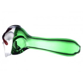 3" Happy Kitty - Clear Green tail New