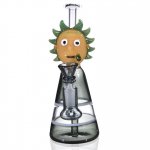 Rick And Morty Built In Bubbler oil Rig Bong - Drastic Loww Price $ 39.99 New