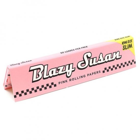 Blazy Susan? - Pink Rolling Papers - King Size New