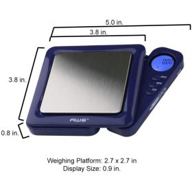AWS - Blade-650 Digital Pocket Scale - 650 X 0.01G - Blue New