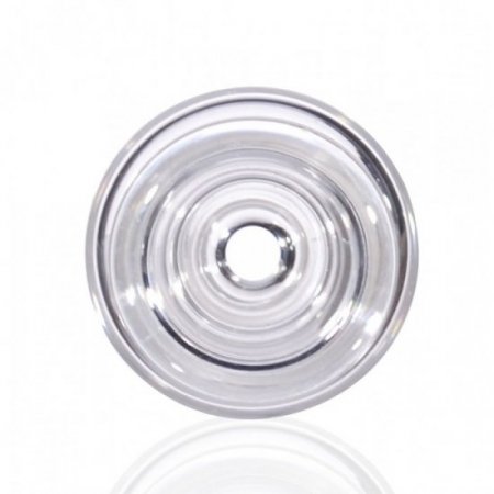 14 MM male bowl With Easy Circular Handle - Clear New