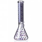 Luxury Louis Fashion Bong - 14" 7mm Thick Beaker Bong New