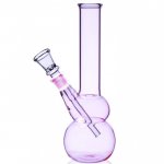 8" Tinted Pink Water Pipe Smoking Bong - Pink Bong New