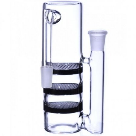 Triple Honeycomb AshCatcher - 14mm - Black New