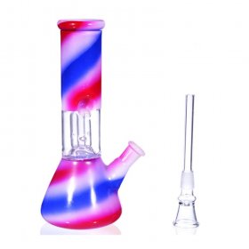 8" Girly Percolator Smoking Bong - Hot Pink Bong New