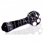 4" Spider Web Design - Black New