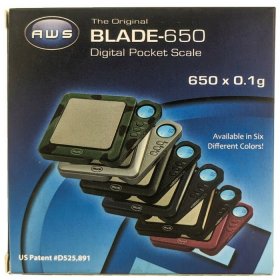 AWS - Blade-650 Digital Pocket Scale - 650 X 0.01G - Camo New