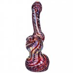 6" Bubbler - Rustic Red New