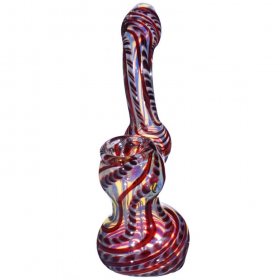 6" Bubbler - Rustic Red New