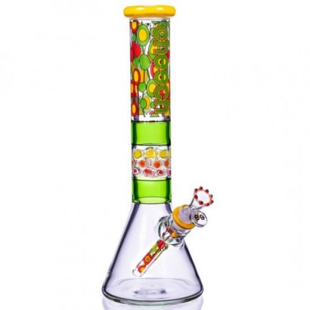 The Field's - Cheech? - 15" Colorful Beaker Base Bong New