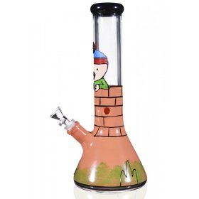 South Park Inspired Bong - 3D Clear Beaker Bottom Bong With South Park Inspired Theme New