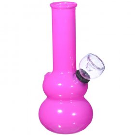 5.25" Mini Water Pipe - Pink New