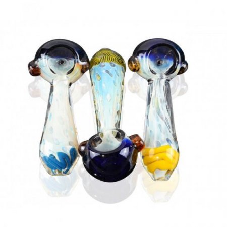 4" Honeycomb Stem Blue Head - Fumed New