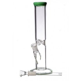 12" Water Pipe Bong with 14MM bowl and Ice Catcher -Cylinder Tube New