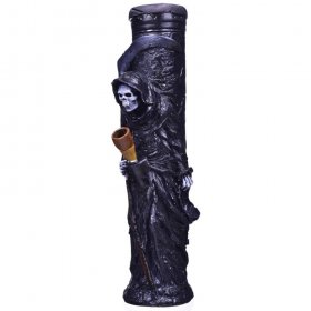 Dark Knight - 12" Grim Reaper Hand Crafted Wooden Bong New