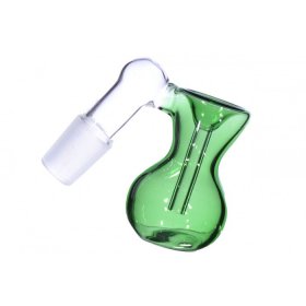 Retro Angled Ash Catcher - 19mm - Green New