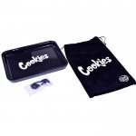 GLOWTRAY X COOKIES LED ROLLING TRAY - Black New