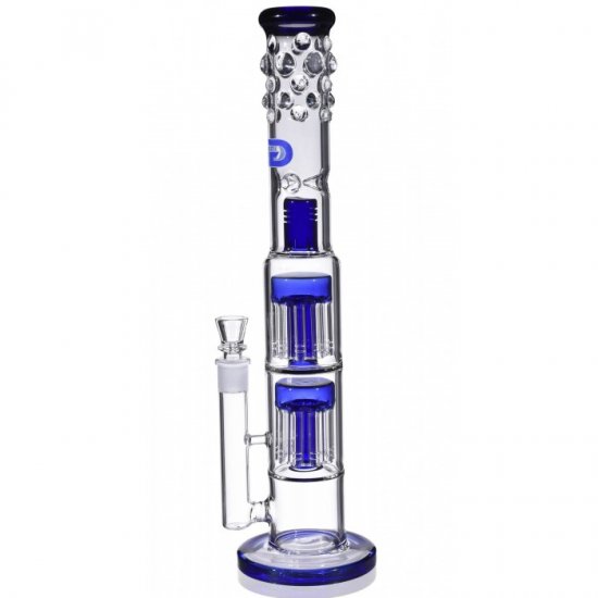 Wizard of Oz bong - 18\" Double Tree Perc Bong - Special Price New