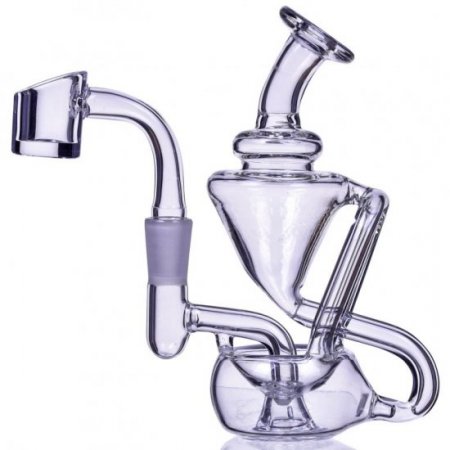 Formula Rossa - 3 Arm Concave Designed Recycler Bong Dab Rig New