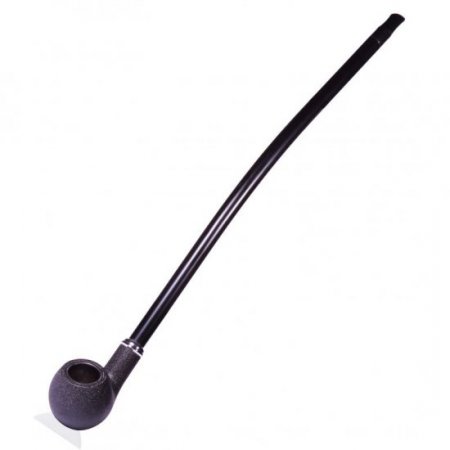 16" Grand Churchwarden Pipe - Rigged Black New