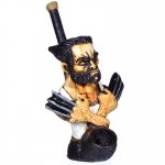 6" Character wooden pipes - Wolverine New