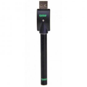 OOZE SLIM TOUCHLESS 280mAh BATTERY WITH USB CHARGER - Black New