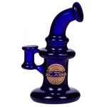 On Point Glass Mini Rig Carb Cap - Blue New
