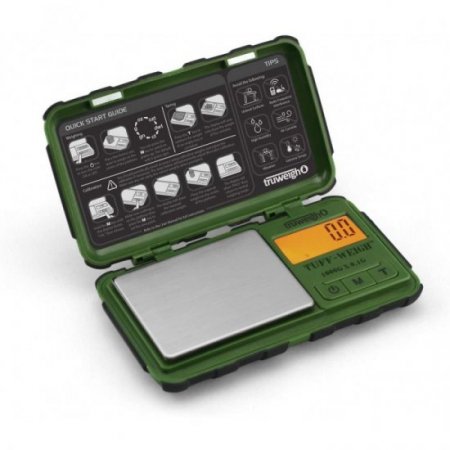 Truweigh Tuff-Weigh 100G X 0.01G - Digital Mini Scale - Green New