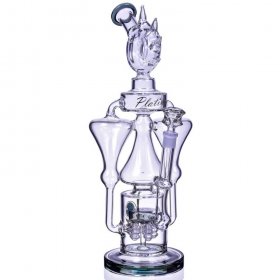 Chamber's of Smoke - Lookah? - 17" Alien 5-Arm Tree Perc Bong New