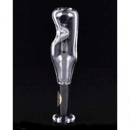 Bougie Baseball Bat Glass Hand Pipe - Home Run Hitter by Bougie Glass New