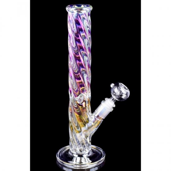 Smoker\'s Tornado - 13\" Chameleon Thick Heavy Straight Cylinder Base Bong New