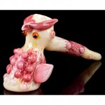 The Flying Jatt - 8" Owl Hammer Sherlock Bubbler New