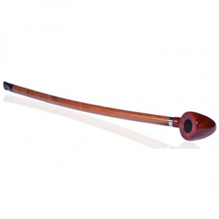 16" Grand Churchwarden Gandalf Wooden Pipe - Light Cherry New