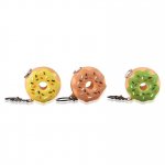 SmokeDay's Donut Key Chain Silicone Hand Pipe New