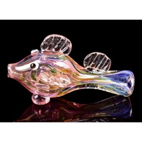 The Pond Fish - 3.5" Golden Animal Fish Chillum New