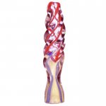 3" Twisted Body Chillum - Red New