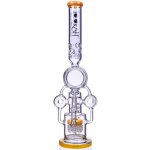 16" The Grand Lux 2 Glass Bong - Fumed New