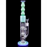 16" Triple Inline Showerhead Percolator Bong New