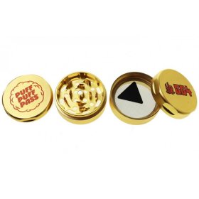Gold Rush - Puff Puff Pass - GG4 - 55mm 3-Stage Grinder New