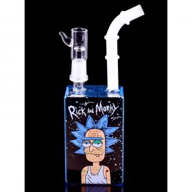 ThugLife - 8" Rick & Morty Juice Box Dab Rig New