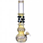 16" The Grand Lux 2 Glass Bong - Fumed New