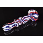 5" Twisted Body Pipe - Smoke Freedom New