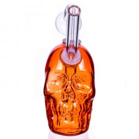 The Twins - Skull Design Dab Rig Bong New