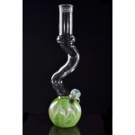16" Snake Neck Water Pipe - Green New