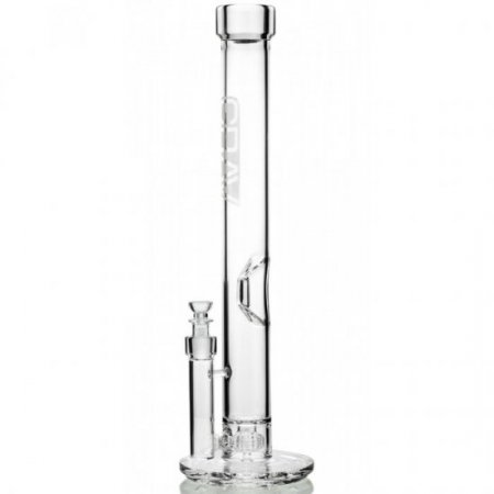 Grav? - 20" Extra Large Straight Base Water Pipe - Clear Accents New