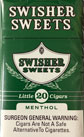 Swisher Sweets Little Cigar Menthol Box