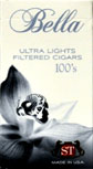 Bella Little Cigars Silver 100 Box