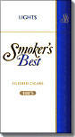 Smokers Best Lights 100 Little Cigars Box